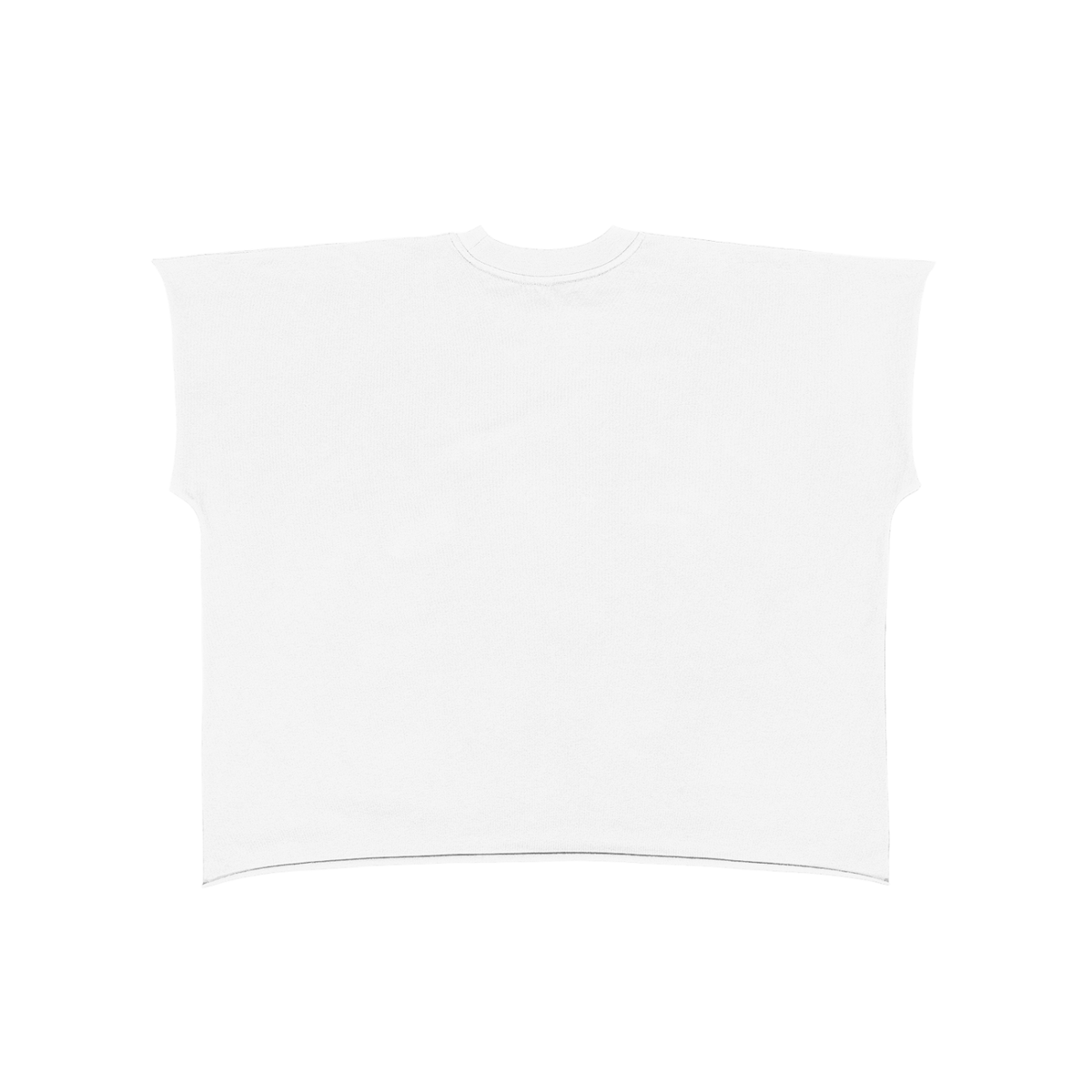 "Distressed Circles Tee"