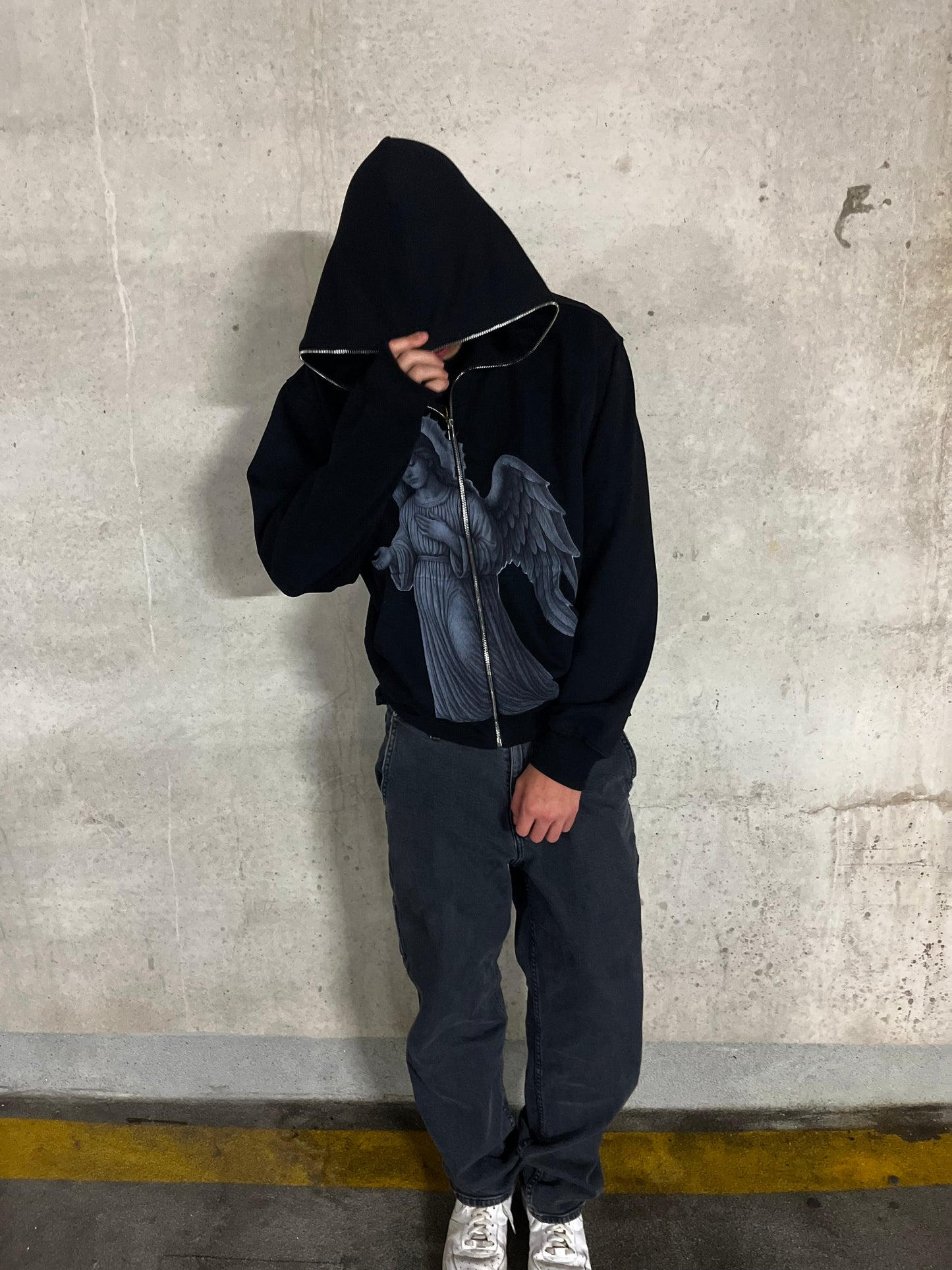 Norsk Full Hoodie Zip up "EVEN ANGELS"