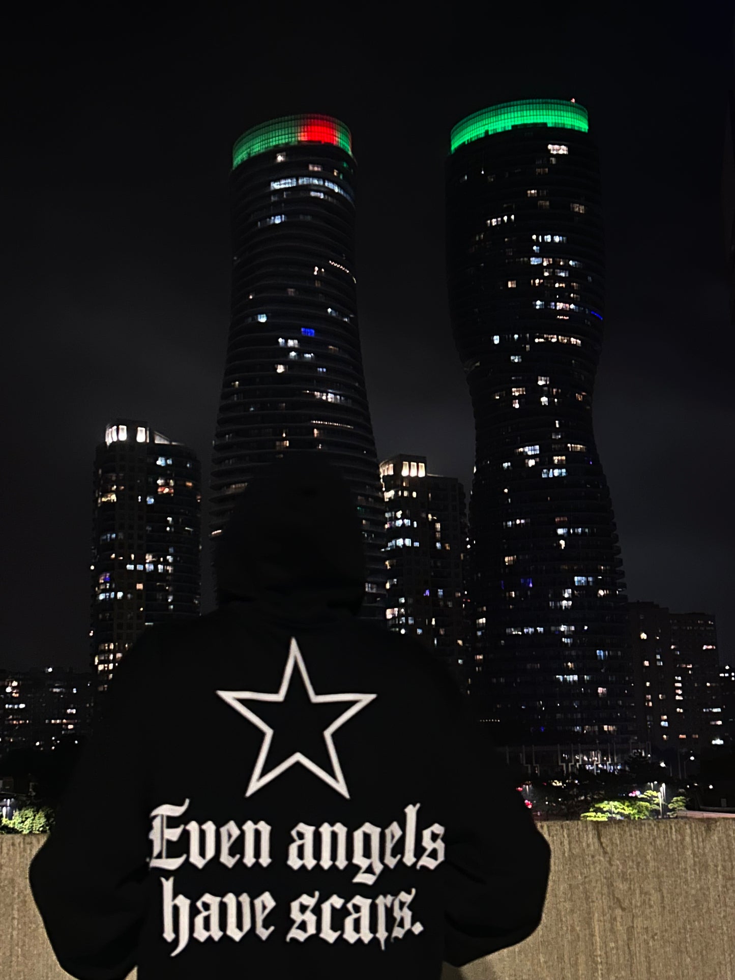 Norsk Full Hoodie Zip up "EVEN ANGELS"