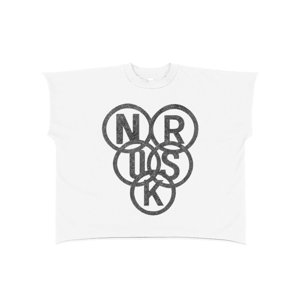 "Distressed Circles Tee"
