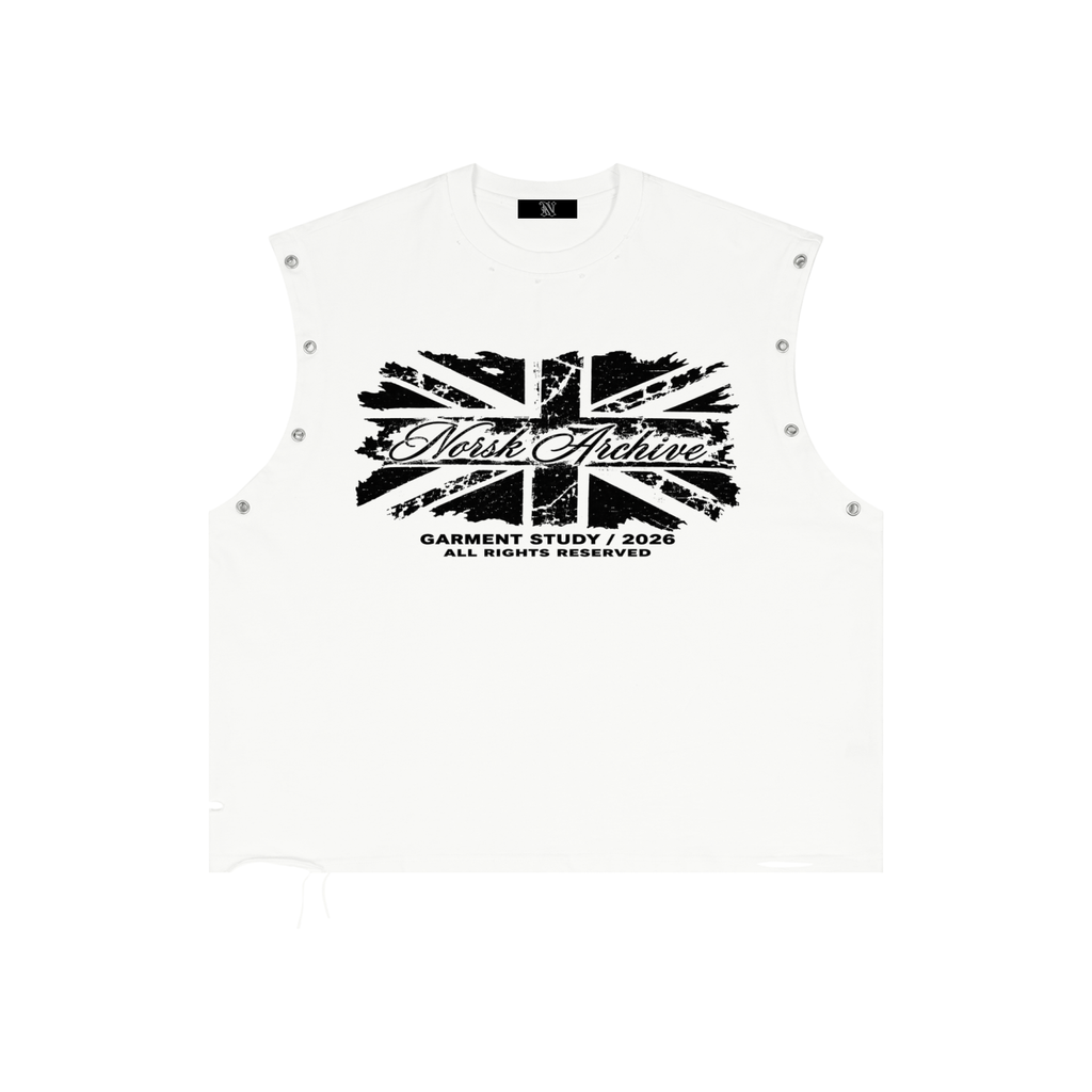 "Distressed Union Tank"